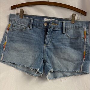 LOFT Light Blue Denim Shorts